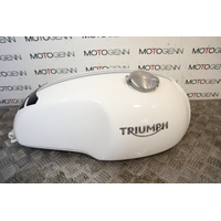 Triumph Thruxton 1200 2016 fuel tank with outer cap - small dent on Left
