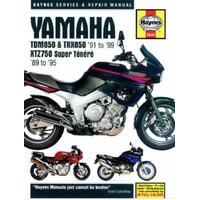 Haynes Yamaha TDM850 TRX850 XTZ750 Super Tenere 89-99 workshop Repair Manual