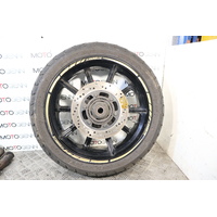 Ducati Scrambler 800 2015 rear wheel rim with tyre sprocket & rotor 