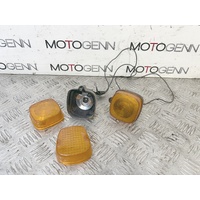 Honda XR600R XR 600 1988 rally set of 4 blinkers indicators lights - some damaged
