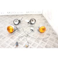 Harley Davidson Softail breakout 13 OEM blinkers indicators - 2 damaged