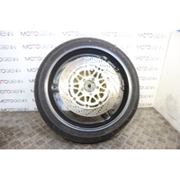 SUZUKI BANDIT GSF 1200 96 FRONT WHEEL WITH ROTORS - OLD TYRE