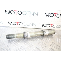 Triumph Speed Triple 1050 2007 front wheel axle shaft spindle with spacers