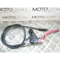 Kawasaki ZX 10 R Ninja 1000 06 clutch perch with cable & switch - scraped lever