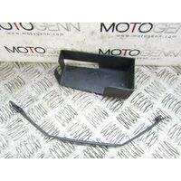 Ducati Monster 1100 EVO 2013 OEM battery tray and rubber strap band