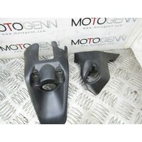 Ducati Monster 821 2017 OEM rubber tank cover and ignition barrel switch trim