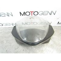 Ducati Monster 659 2011 front top cowl visor screen - damaged see photos