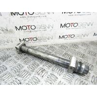 Yamaha FZ6 2007 rear wheel axle shaft spindle with spacers and blocks