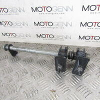 Honda CBF 1000 08 OEM rear wheel axle shaft spindle with spacers and blocks