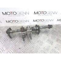 Kawasaki ER-5 03 er 5 rear wheel axle spindle with tensioners spacers and nut