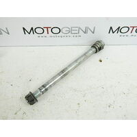 Yamaha YZF R15 14 front wheel axle shaft with spacer and nut
