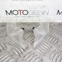 BMW R 1200 05 OEM left & right small screen visor clear acrylic 
