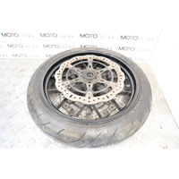 Aprilia Dorsoduro 750 2012 front wheel rim with rotors & tyre